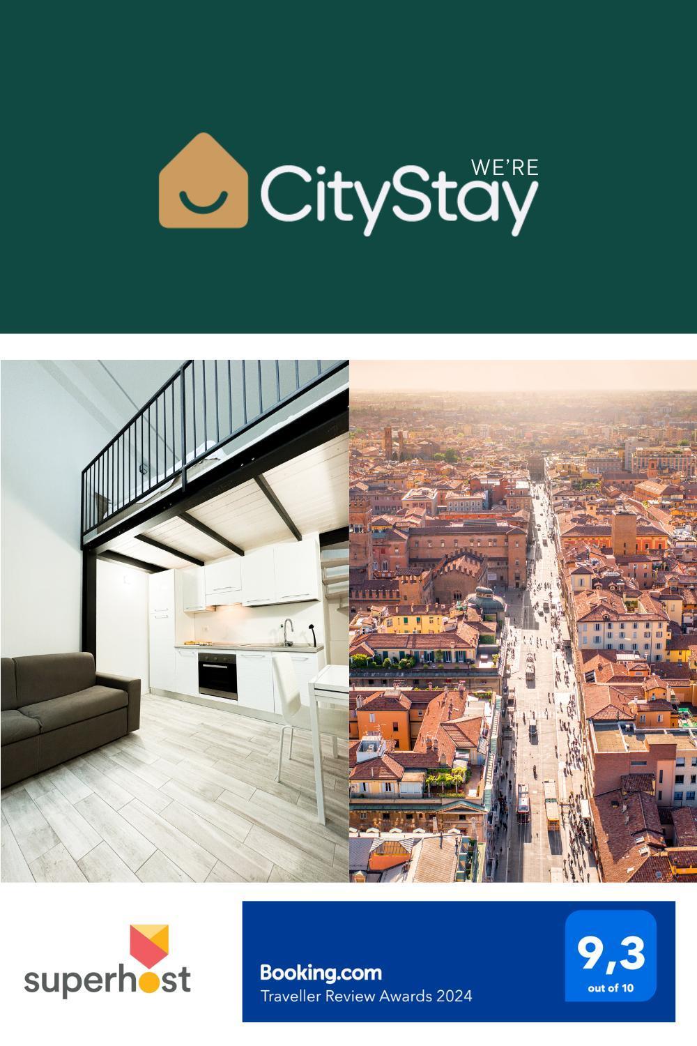 Citystay I Masino Loft Apartment โบโลญญา ภายนอก รูปภาพ